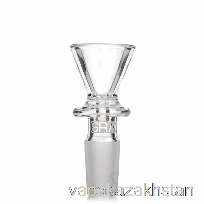 Vape Smoke GRAV 14mm Funnel Bowl Clear